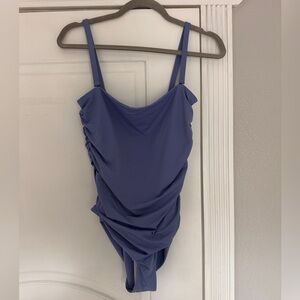 BONDI BORN Soft Blue Swimwear